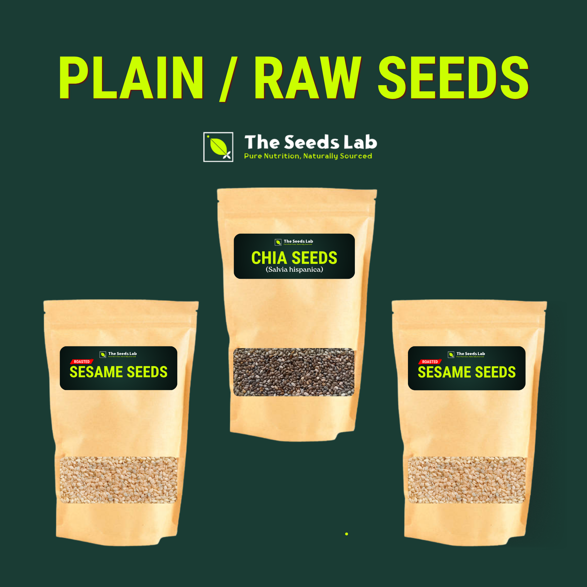 The Pure Essentials (Plain/Raw Seeds)